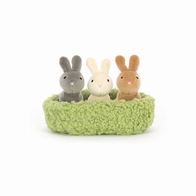 Jellycat Nesting Bunnies Australia | 130896DYI